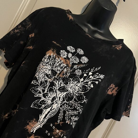 Women's 1XL Floral Crop - Picture 1 of 6